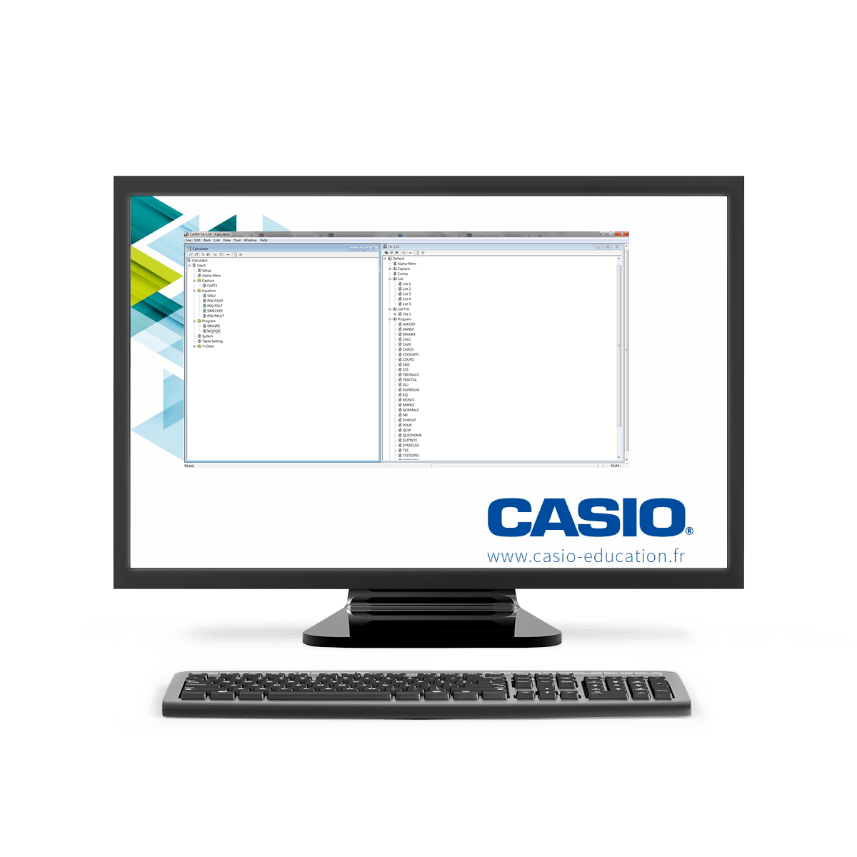 Logiciel casio fa 124