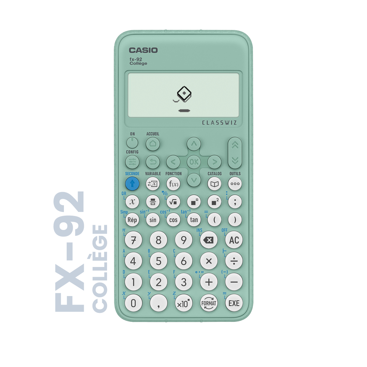 Casio FX92 COLLEGE 2D+, Poche, Calculatrice scientifique, 10
