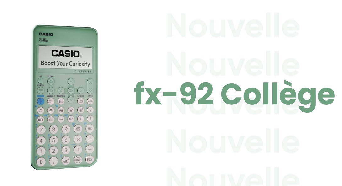 Calculatrice Casio fx-92 spéciale collège - ACHETEZ A PIERRELATTE